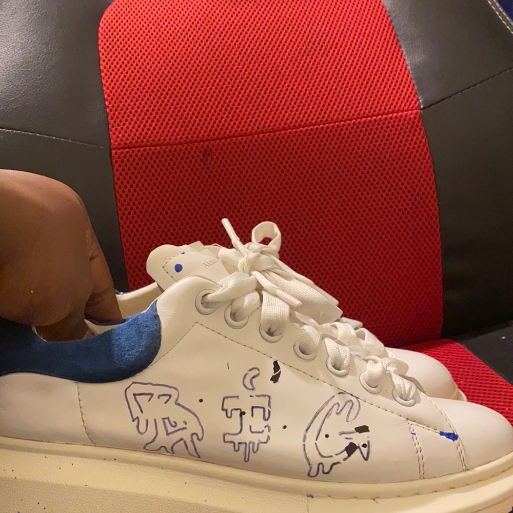 Custom made Alexander McQueens by me !
